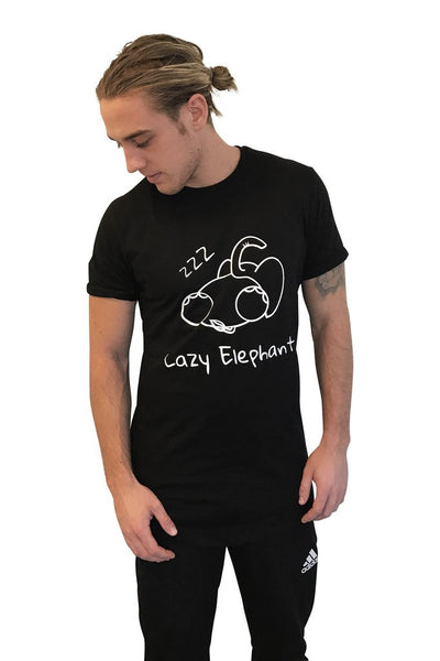 Sort Elefant T-shirt